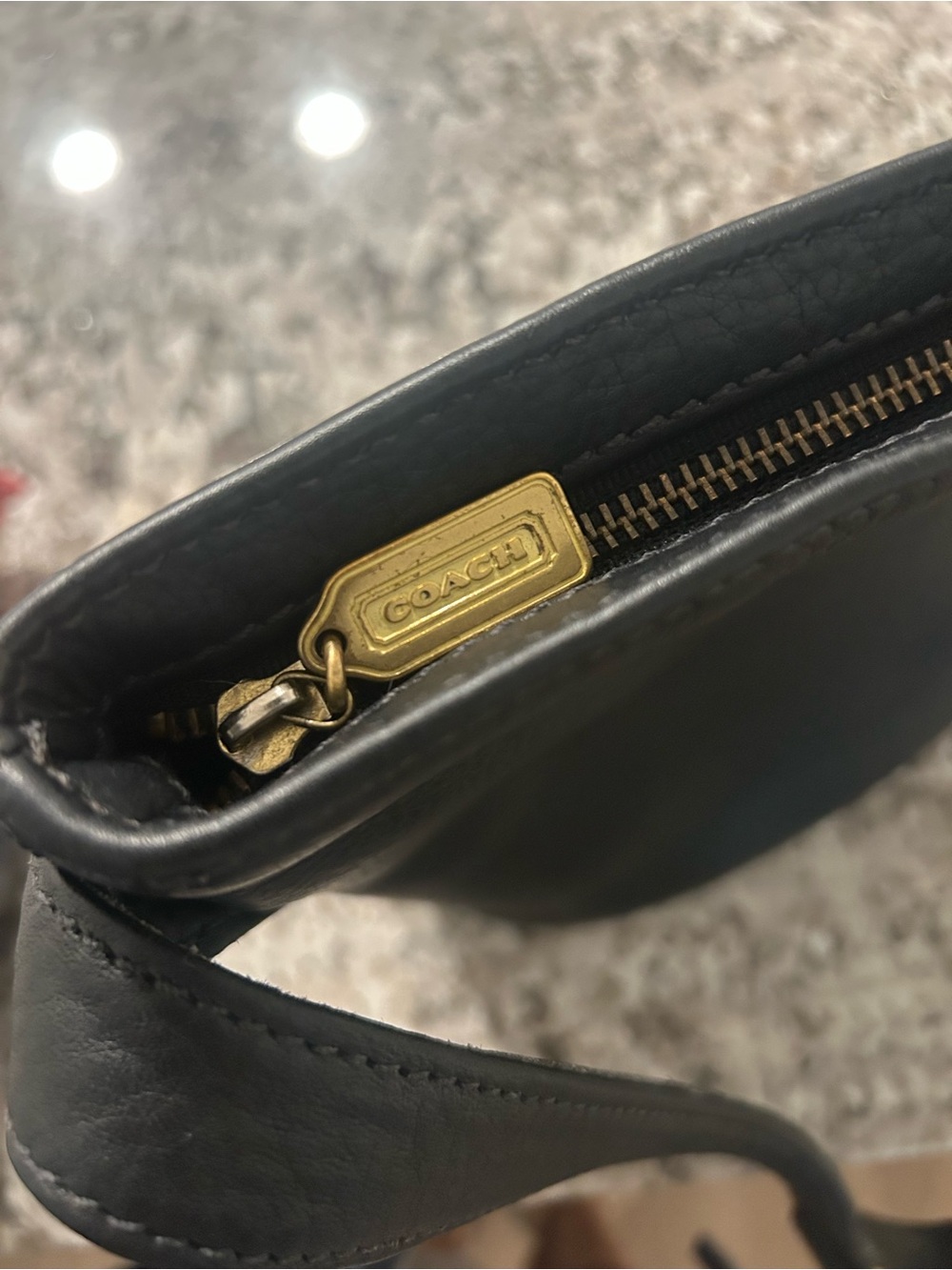 1997 Vintage Coach Sonoma Bucket Zip Bag - Picture 5 of 14